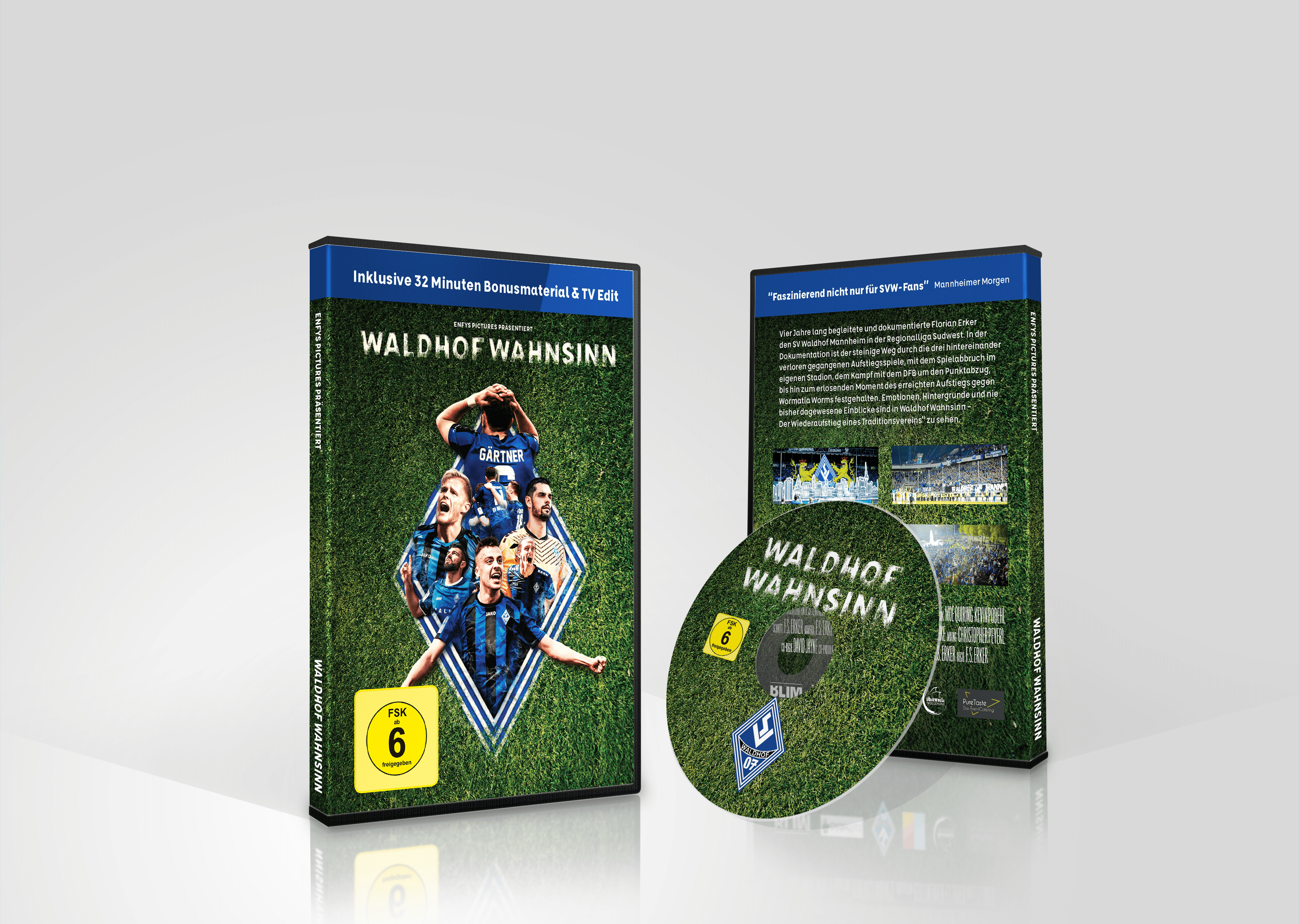 DVD Film „Waldhof Wahnsinn – Der Wiederaufstieg eines Traditionsvereins“