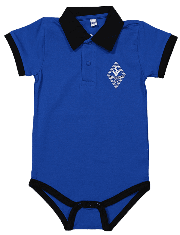 Baby-Body - Polo blau